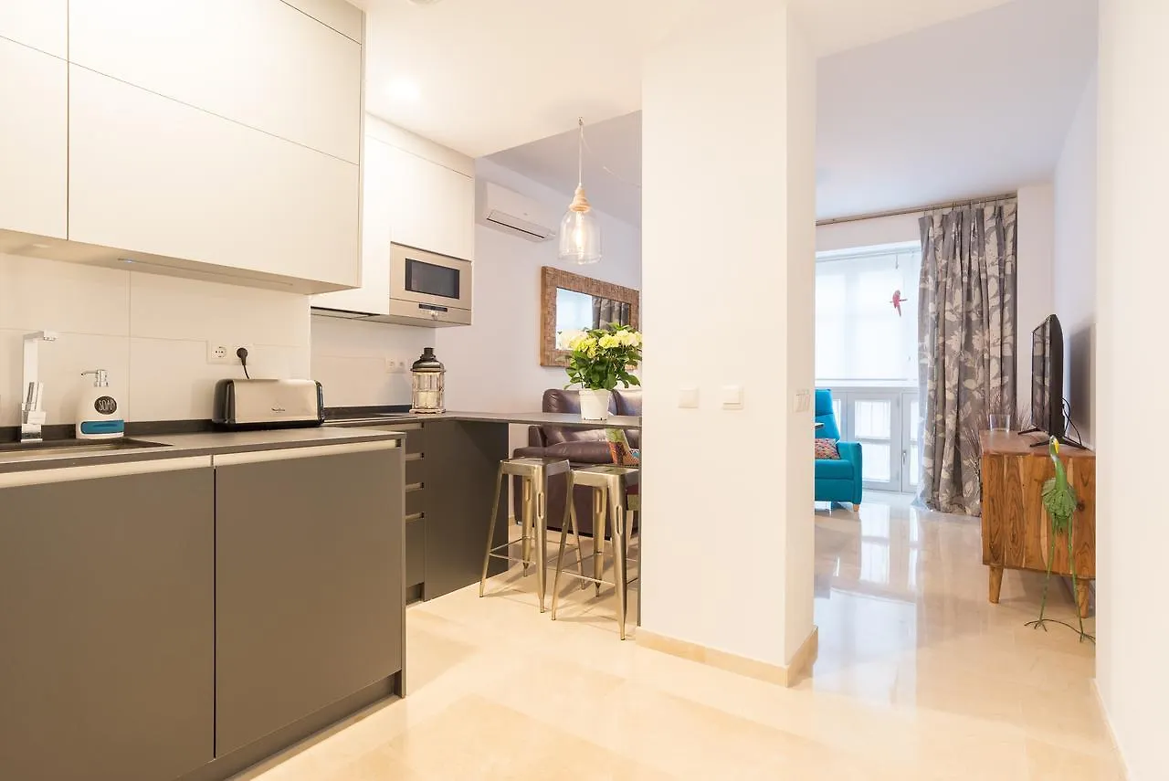 Del Parque Flats Alamos Parrot Apartment Malaga 0*,